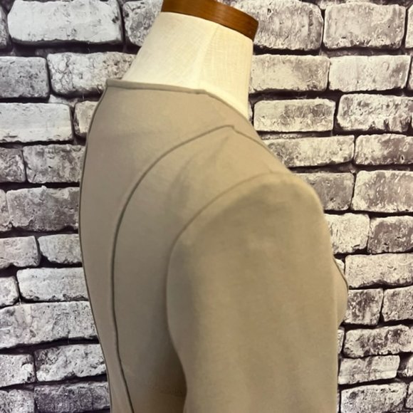 Apt. 9 Taupe Asymmetrical Zip Closure Jacket Size Small - Picture 7 of 8